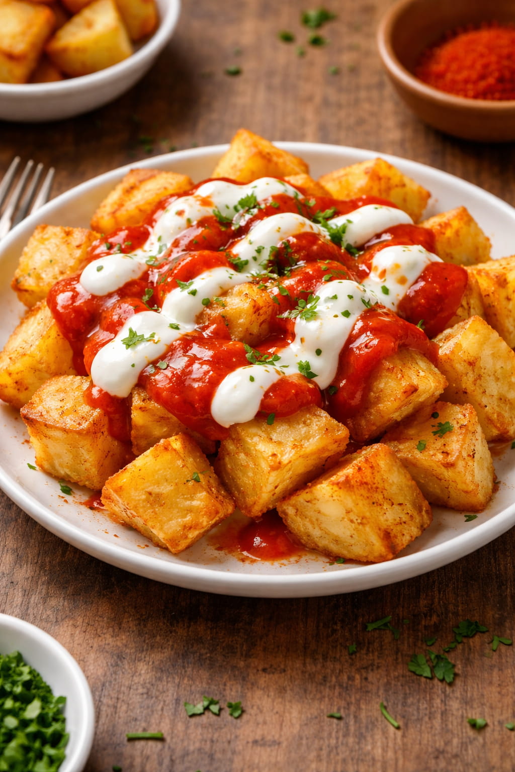 Patatas bravas