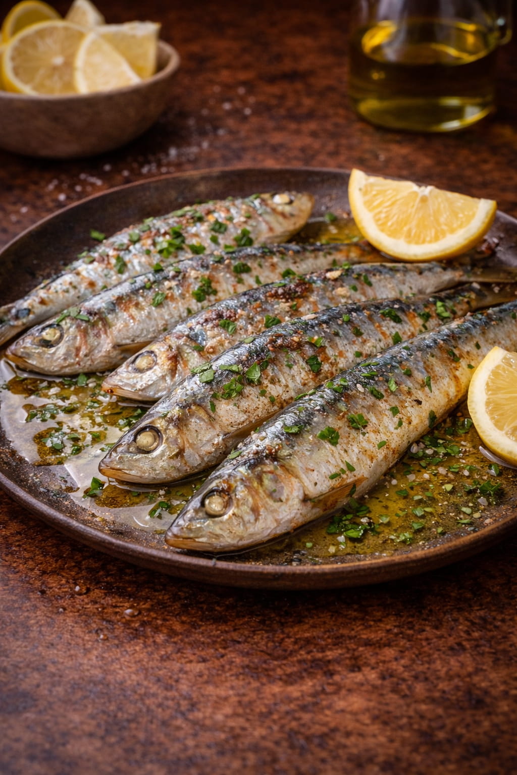 Sardinas a la plancha